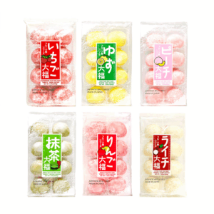 Kubota Japanese Daifuku Mochi Bundle – 6 Flavors