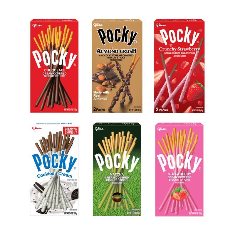 Pocky Sticks Bundle – 6 Flavors